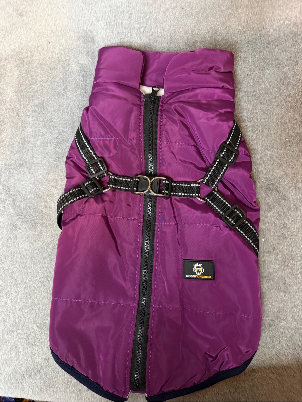 Doggy Kingdom Purple Vest / Dog Cost Multiple Sizes